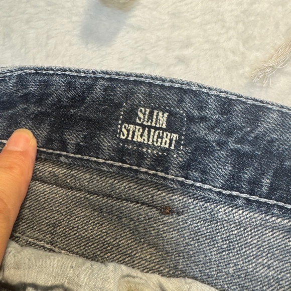 Bluenotes Jeans Mens Size 38/32 Blue Denim Slim Straight Western Cowboy - Picture 5 of 10